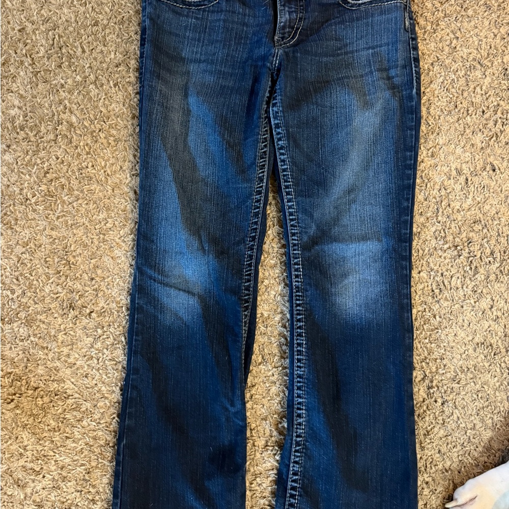 Silver Jeans Dark Blue Boot Cut Women's Jeans